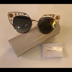NIB never worn Jimmy Choo Audrey sunglasses